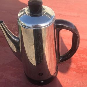General Electric coffee Percolator vintage